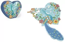 Puzzle 40 konturowe Serce