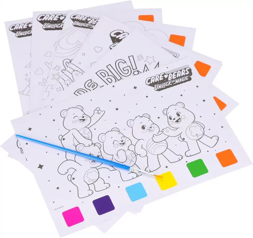 Malowanie wodą. Care Bears - tantis.pl