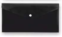 Koperta na zatrzask B6: czarna - tantis.pl