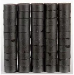 Magnesy 10mm, czarne