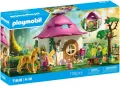 Playmobil Przytulny dom wróżek i złoty jednorożec 71838 - tantis.pl