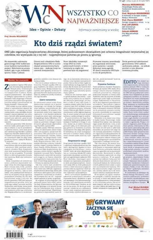 Wszystko, co Najważniejsze nr 47 - tantis.pl