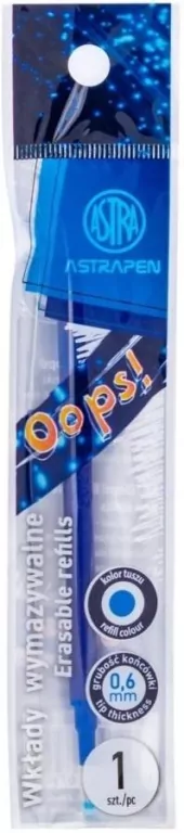 Wkład wymazywalny. Oops! Niebieski - tantis.pl