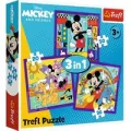 Puzzle 3w1 Miki i jego wesoła ekipa TREFL - tantis.pl