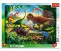 Puzzle ramkowe 25 Dinozaury - tantis.pl