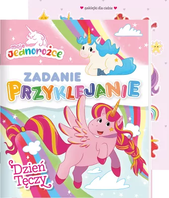 Moje Jednorożce. Dzień Tęczy. Zadanie przyklejanie. Cz.3