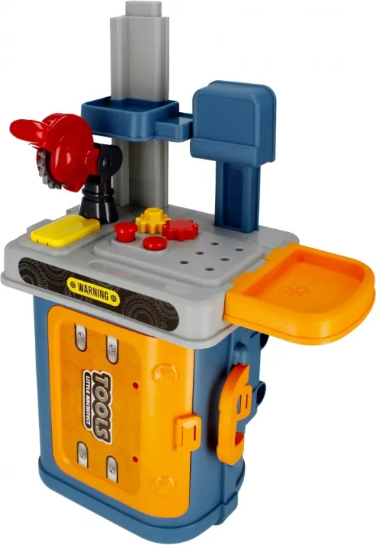 Warsztat z narzędziami 3W1 w walizce na kółkach - tantis.pl