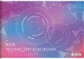 Blok szkolny techniczny. Kolorowy A4 10 kartek 160g - tantis.pl