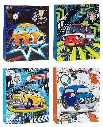 Torebka Pop-Up 3D Auto 26x32x10cm mix ROZETTE - tantis.pl