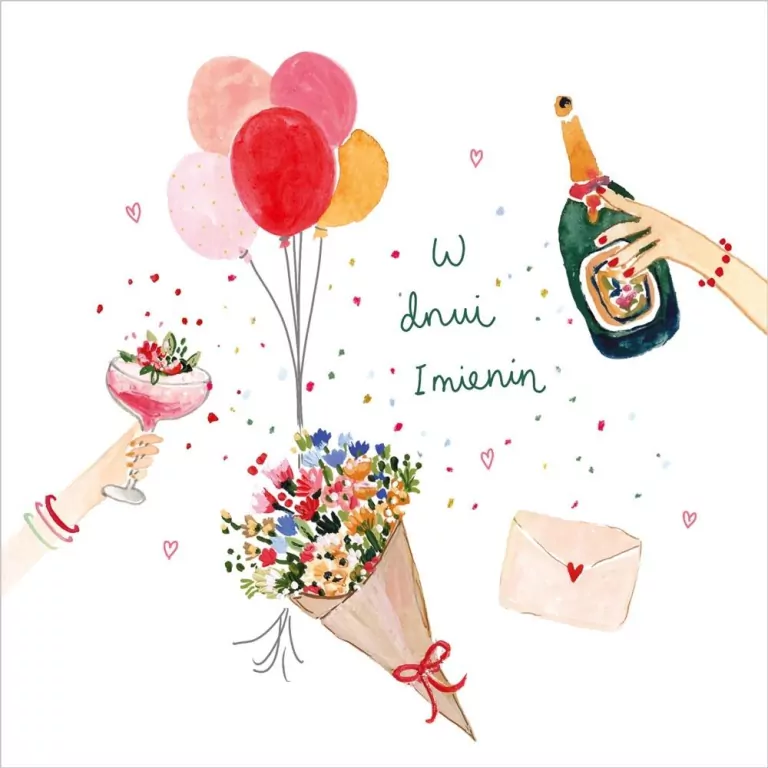 Kartka Imieninowa KWL42 - tantis.pl