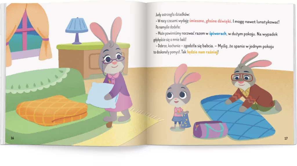 Judy nocuje u dziadków. Małe Wielkie Sprawy - tantis.pl