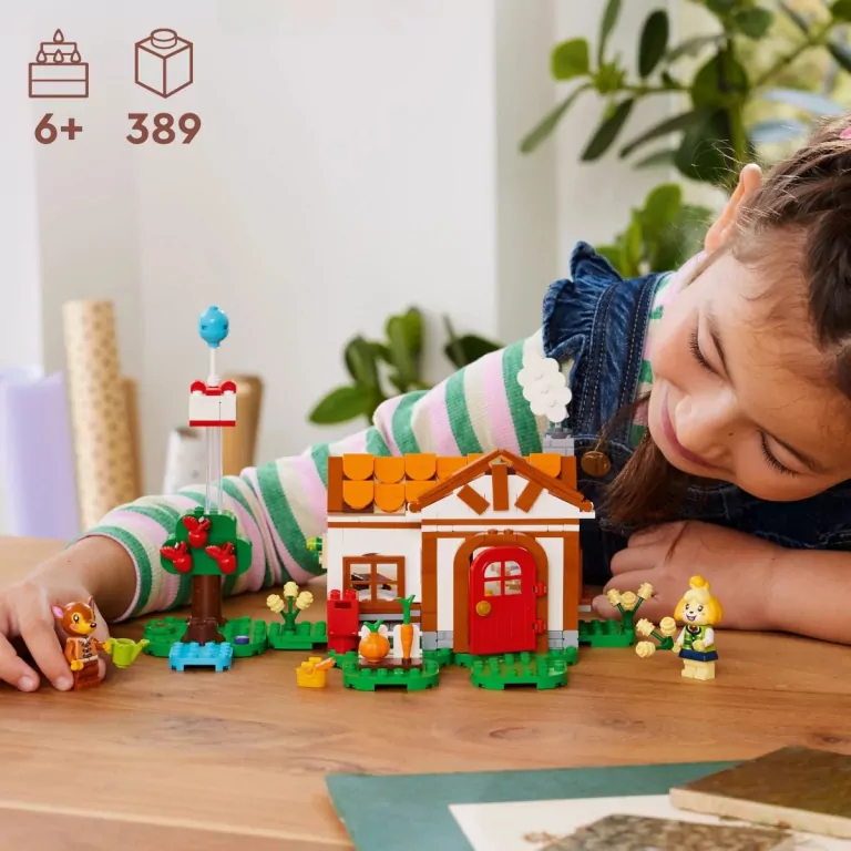 LEGO® Animal Crossing. Wizyta w domu Isabelle 77049 - tantis.pl