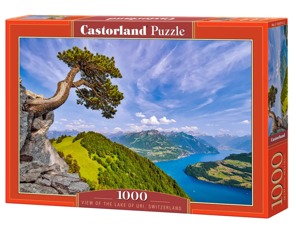 Puzzle 1000 View of the Lake of Uri, Switzerland - tantis.pl