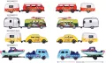 Majorette Volkswagen z przyczepką mix - tantis.pl