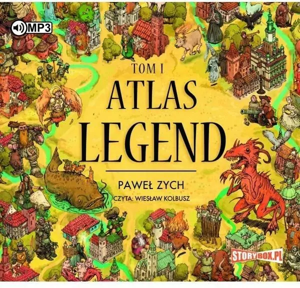 Atlas legend. Audiobook. Tom 1 - tantis.pl