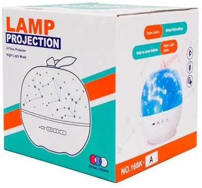 Projektor lampka w kształcie jabłka HC506734 - tantis.pl