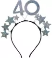 Opaska z gwiazdkami 40 srebrna - tantis.pl
