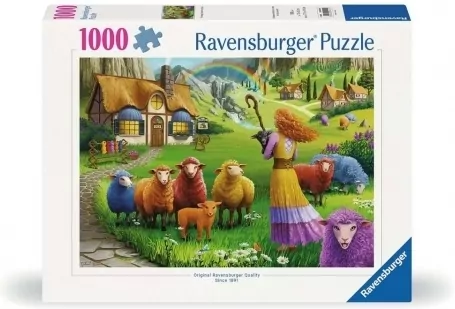 Puzzle 1000 Kolorowa wełna - tantis.pl