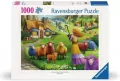 Puzzle 1000 Kolorowa wełna - tantis.pl