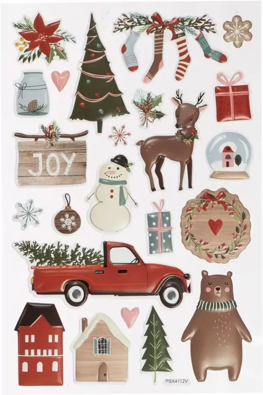 Naklejki świąteczne 3D - tantis.pl