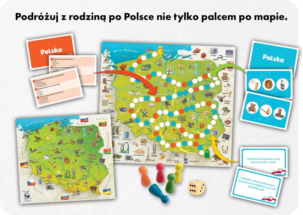 Kapitan Nauka. Polska. Gra edukacyjna - tantis.pl