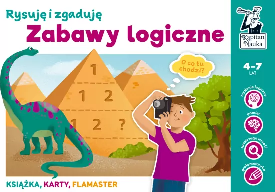 Zabawy logiczne. Rysuję i zgaduję. Kapitan Nauka