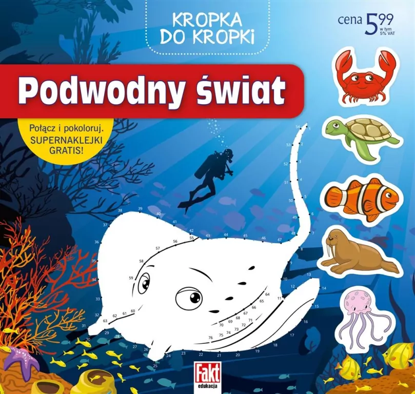 Podwodny świat. Kropka do kropki - tantis.pl