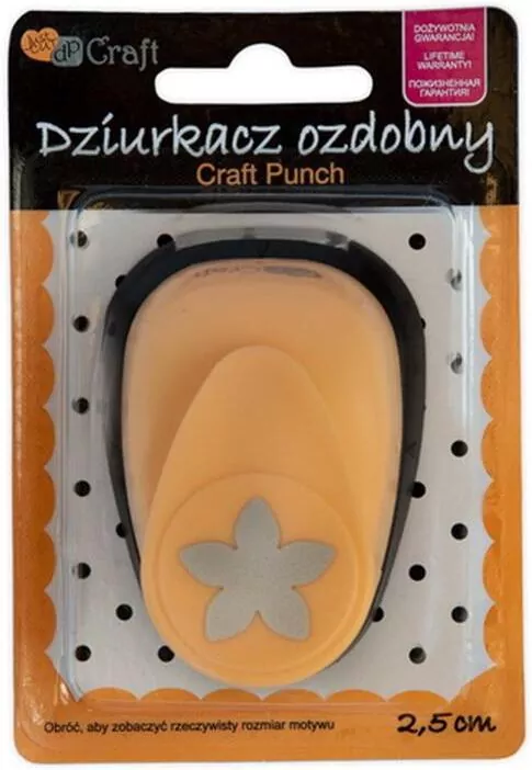 Dziurkacz ozdobny 2,5cm płatek - tantis.pl