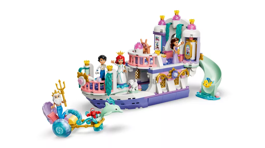 LEGO® Królewska łódź weselna Arielki 43299 - tantis.pl