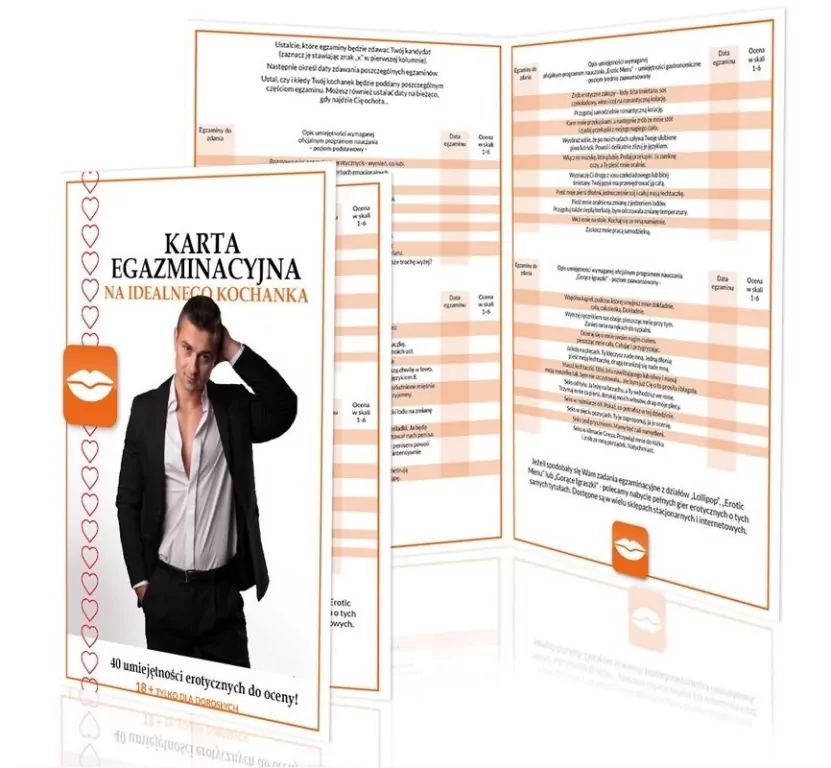 Karta egzaminacyjna na idealnego kochanka - tantis.pl