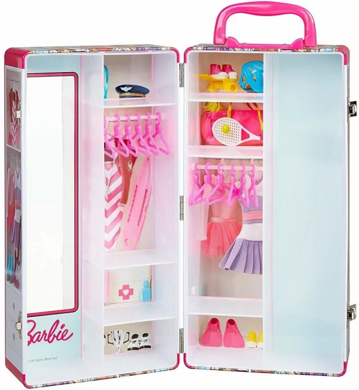 Szafa-garderoba Barbie - tantis.pl