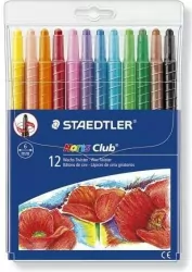 Kredki wykręcane woskowe. Twistery 12 kolorów