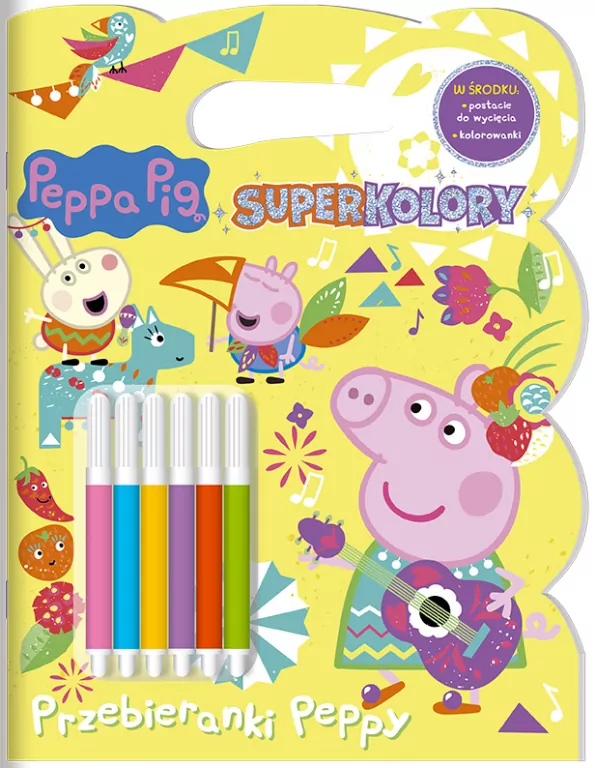 Peppa Pig. Przebieranki Peppy. Superkolory. Cz.5 - tantis.pl