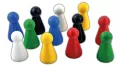 Pionki do gry (12 sztuk) - tantis.pl