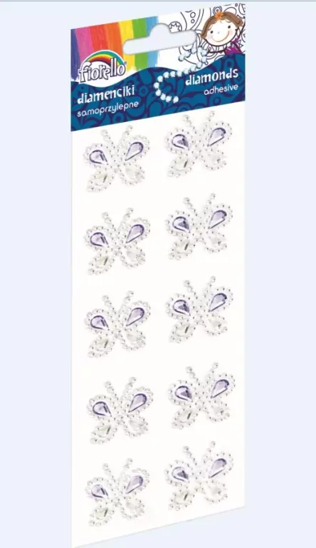 Diamenciki samoprzylepne motyl GR-DS089 - tantis.pl