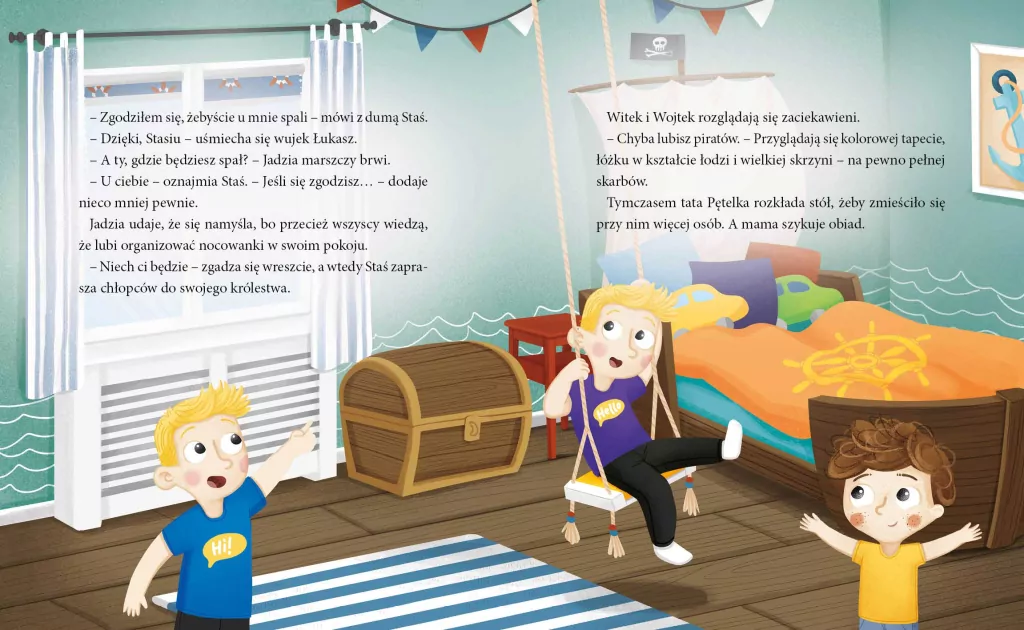 Staś Pętelka. Odwiedziny kuzynów - tantis.pl