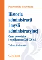 Historia administracji i myśli administracyjnej - tantis.pl