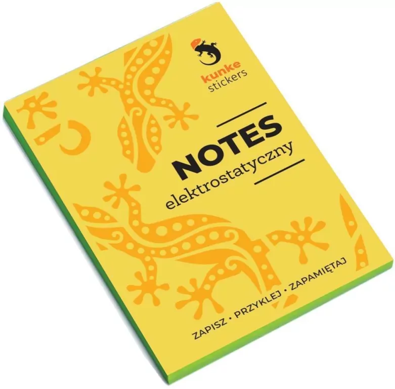 Notes elektrostatyczny zielony 100 karteczek - tantis.pl