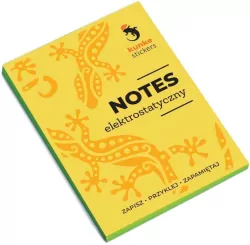 Notes elektrostatyczny zielony 100 karteczek