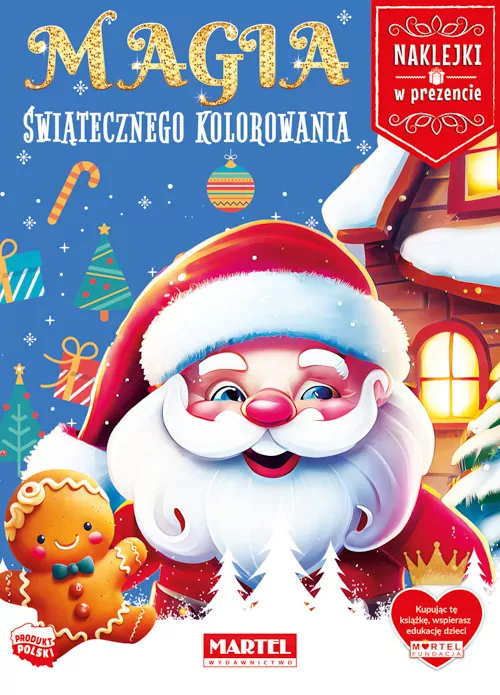 Magia świątecznego kolorowania z naklejkami - tantis.pl