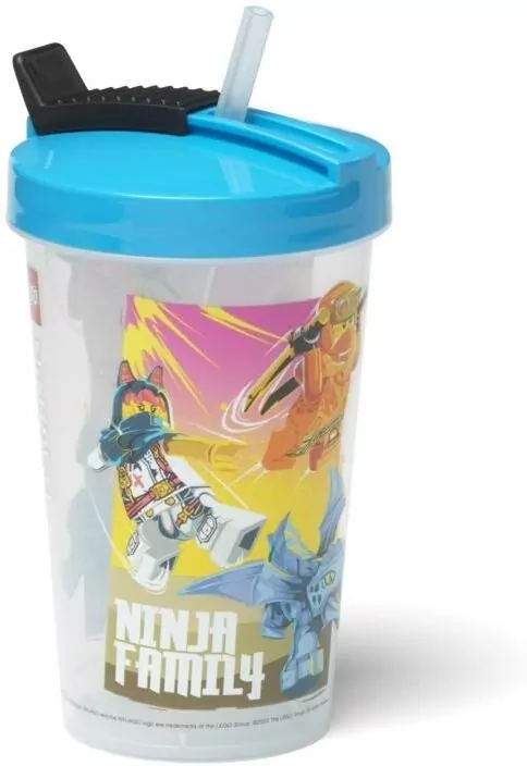 LEGO(R) kubek ze słomką Iconic Ninjago - tantis.pl