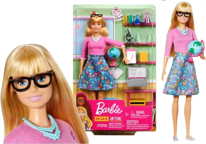 Barbie. Kariera Nauczycielka z laptopem GJC23 WB4 - tantis.pl