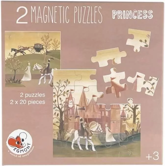 Puzzle magnetyczne. Księżniczka - tantis.pl
