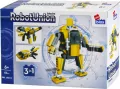 Klocki konstrukcyjne Alleblox RobotUnion 62el żółty - tantis.pl