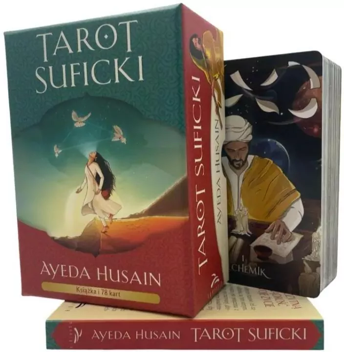 Tarot Suficki (książka + karty) - tantis.pl
