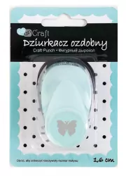 Dziurkacz ozdobny 1,6cm motyl 4 (JCDZ-105-238)