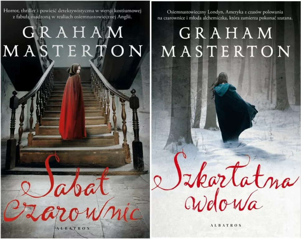 Pakiet: Szkarłatna wdowa / Sabat czarownic. Beatrice Scarlet. Tom 1-2 - tantis.pl