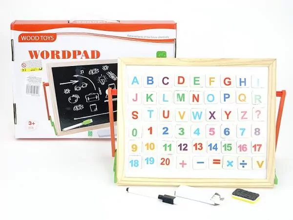 Tablica magnetyczna drewniana  w pudełku 516182 ADAR - tantis.pl