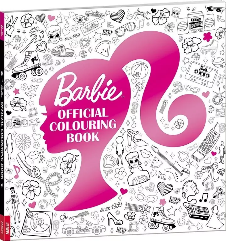 Mattel Barbie. Official Colouring Book - tantis.pl