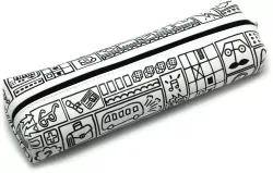 Doodle. Piórnik duży. Wzory